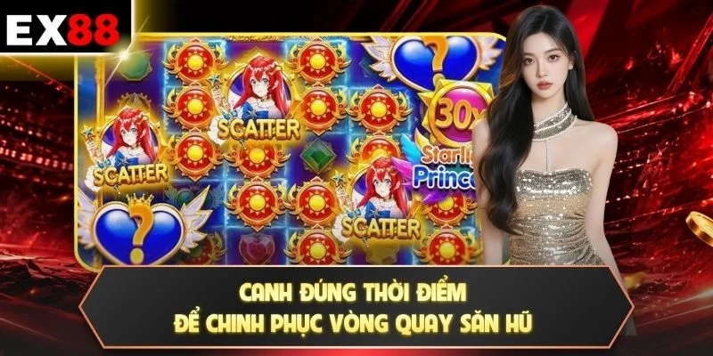 Starlight Princess - Multiplier 500×, Combo Thưởng Bùng Nổ 3 Canh đúng thời điểm để chinh phục vòng quay săn hũ